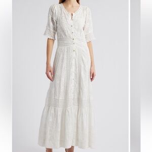 LoveShackFancy Minka Maxi Skirt